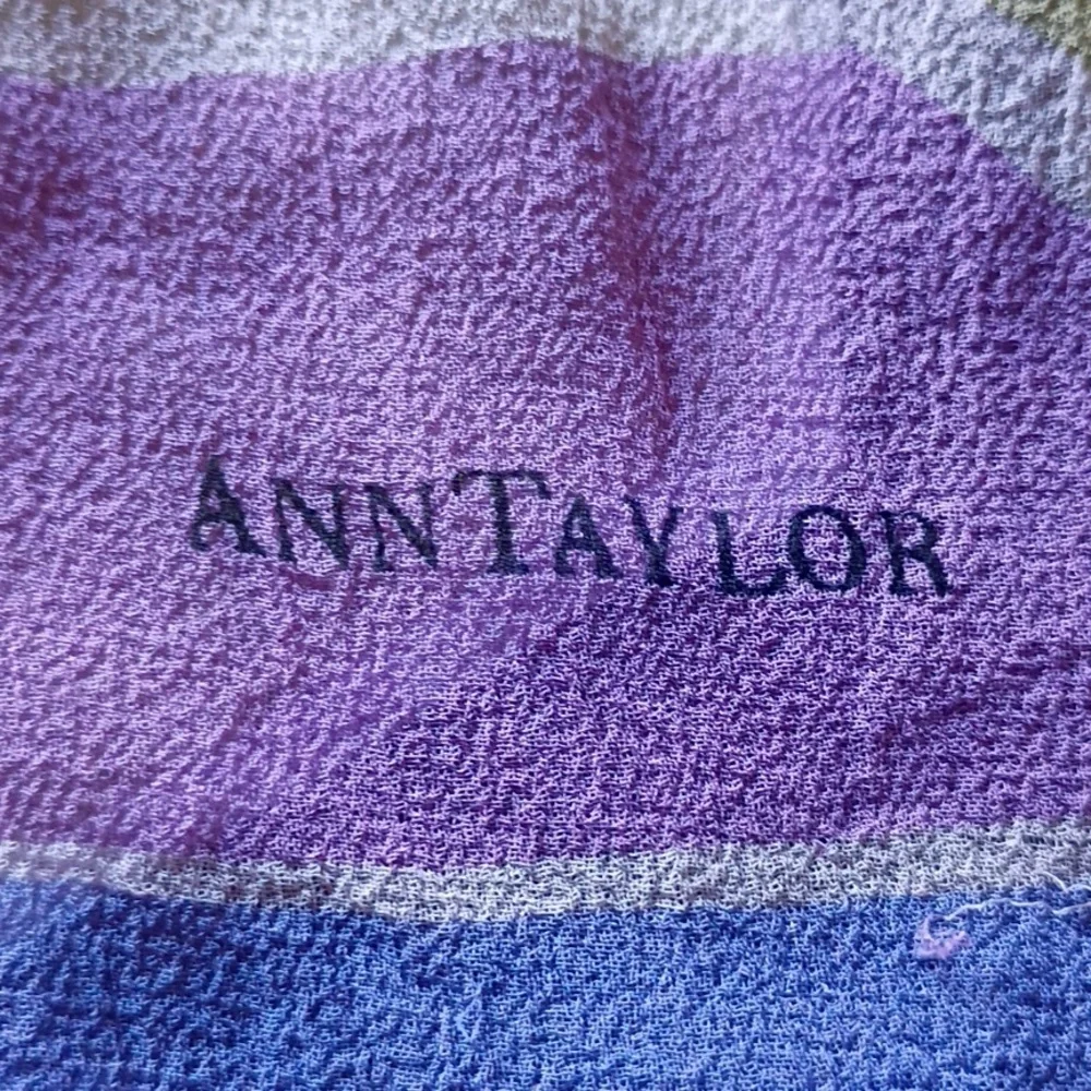 Ann Taylor lightweight striped